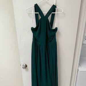 Forest/Dark Green Lulu’s Maxi dress